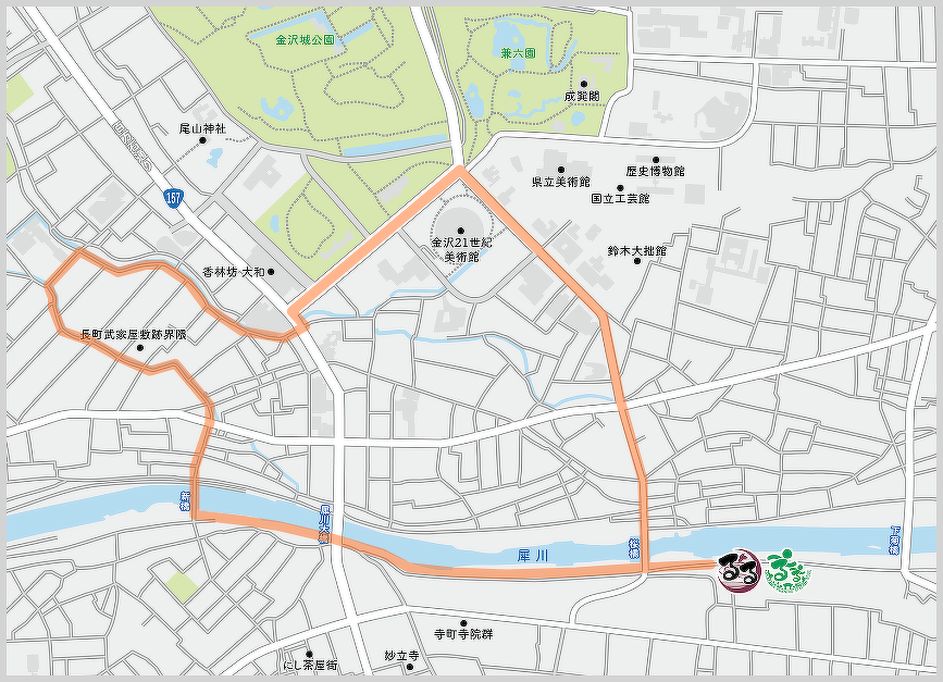 せせらぎコース 5kmコース